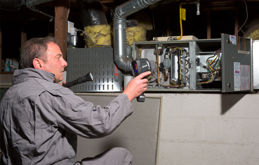 Paul Murrer on the job